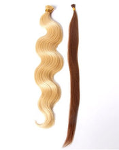 Load image into Gallery viewer, 490BNW I-Tips Natural Wave by WIGPRO | Human Hair Extension