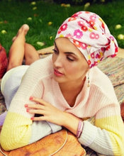 Load image into Gallery viewer, Sapphire Boho Printed Turban Set 3008 by Christine
