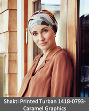 Load image into Gallery viewer, Shakti Printed Turban 1418 by Christine