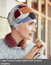 Load image into Gallery viewer, Yoga Printed Turban 2000 by Christine