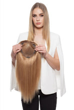 Load image into Gallery viewer, 301 F-Top Blend 1/2&quot; Tape-tab by WIGPRO | Hand Tied Human Hair Piece