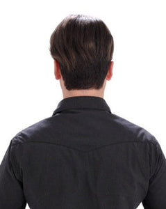 402 Men's System H by WIGPRO | Mono-Top Human Hair Topper